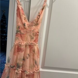 Floral Ruffled Dress